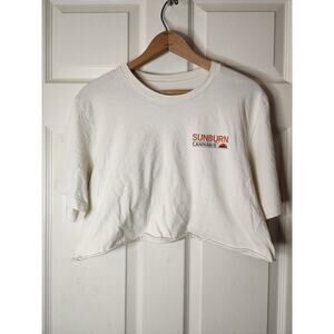 Women's Sunburn Cannibis Crop Top
